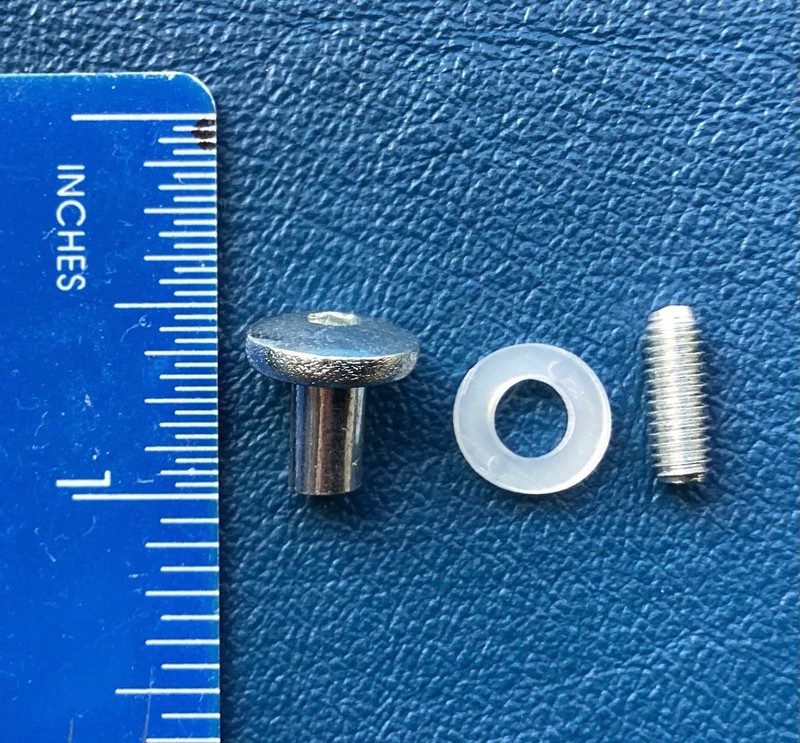 IKEA Kvartal Replacement HARDWARE for L Shape Wall Mount Bracket 601.646.87 gallery