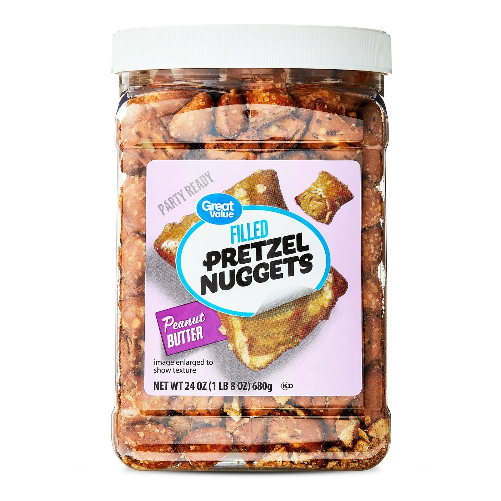 Great Value Peanut Butter Filled Pretzels 24oz – Crunchy, Resealable Snack gallery