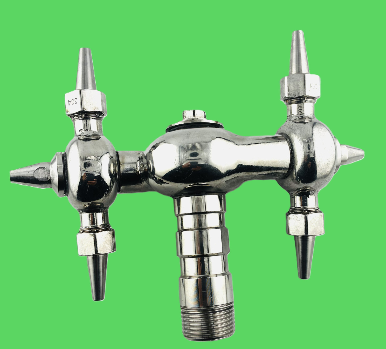 304 Stainless Rotary Cleaning Spray Ball Canister Tank Washing Nozzle Male gallery