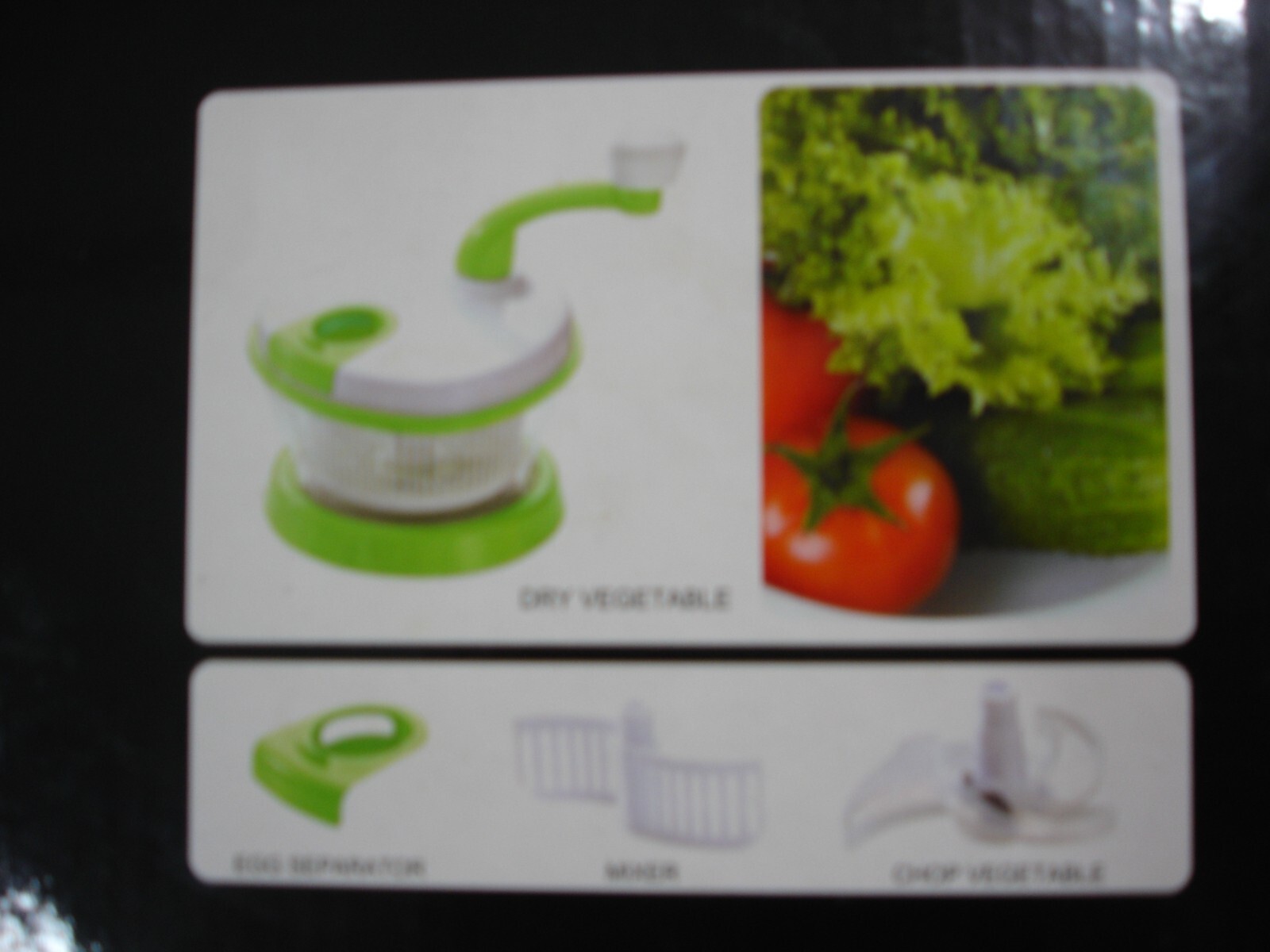 KUUK Hand-powered Food Processor, mixer, spinner NEW -Great for off grid gallery