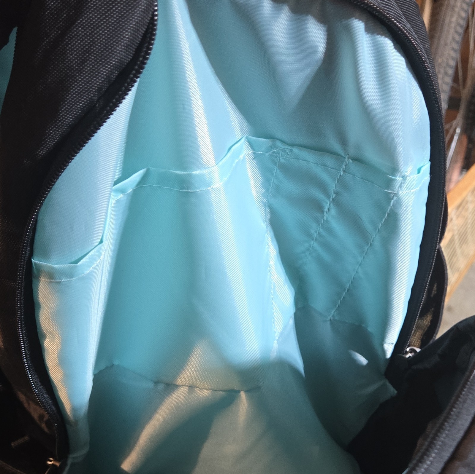 Under Armour Black & White Zip Closure Backpack 4