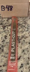 PLASTIC CUTTING FILE Practical Products 10″ Mill PLASTI-CUT 5480 Smooth Laminate