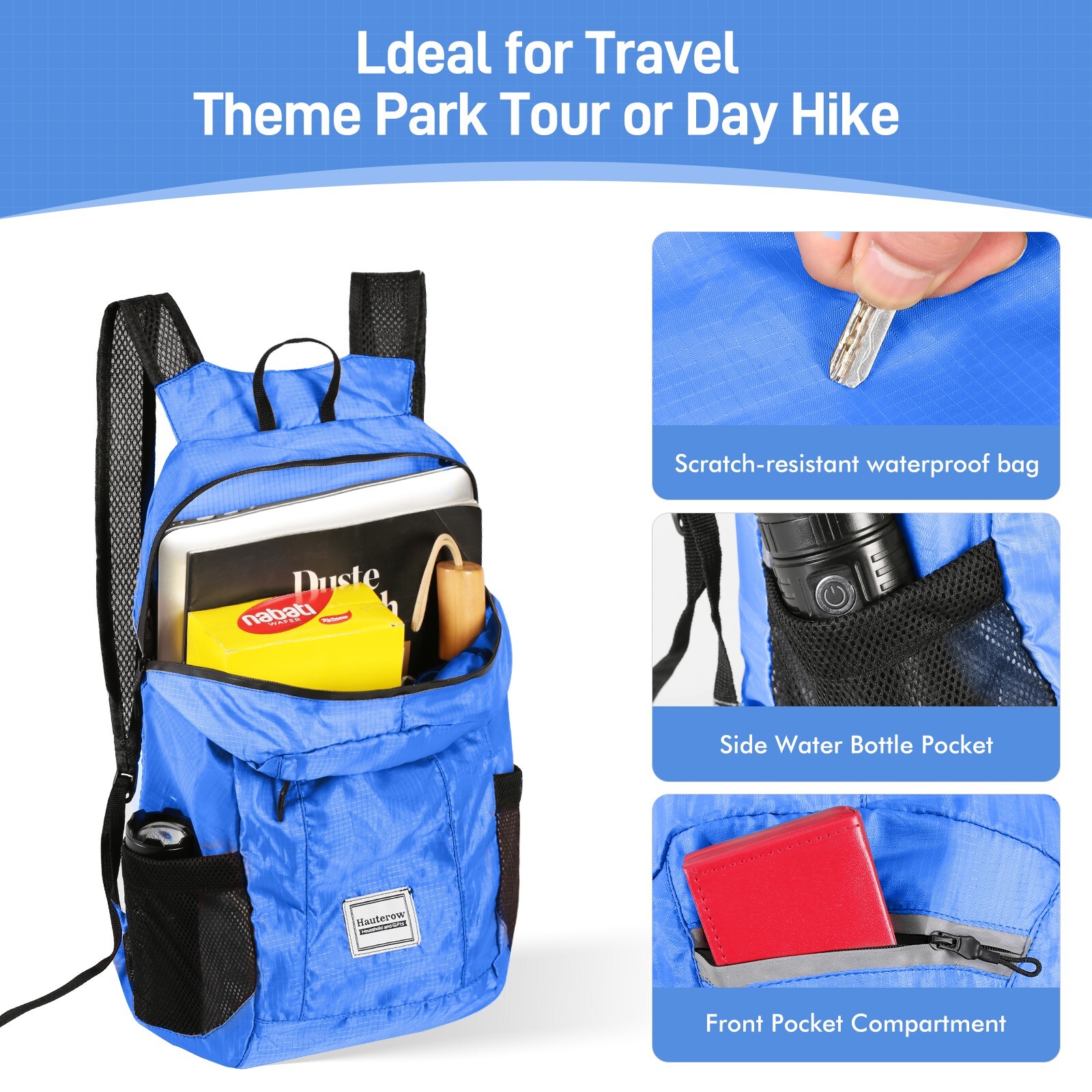 16L Hiking Backpack - Lightweight, Secure, and Versatile! 4