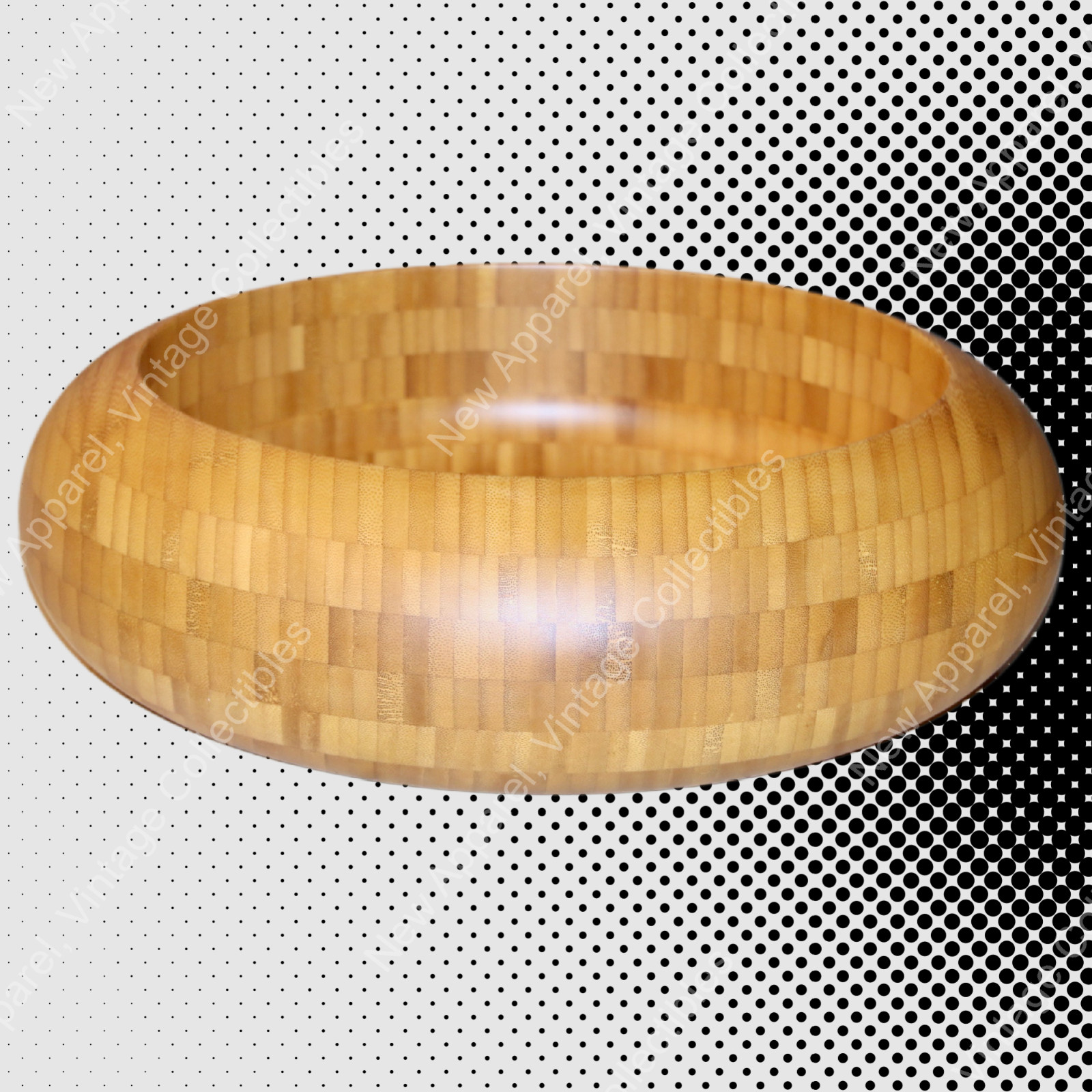 MR Direct 16.5" Natural Bamboo Lavatory Vessel Sink, Countertop Bathroom Basin gallery
