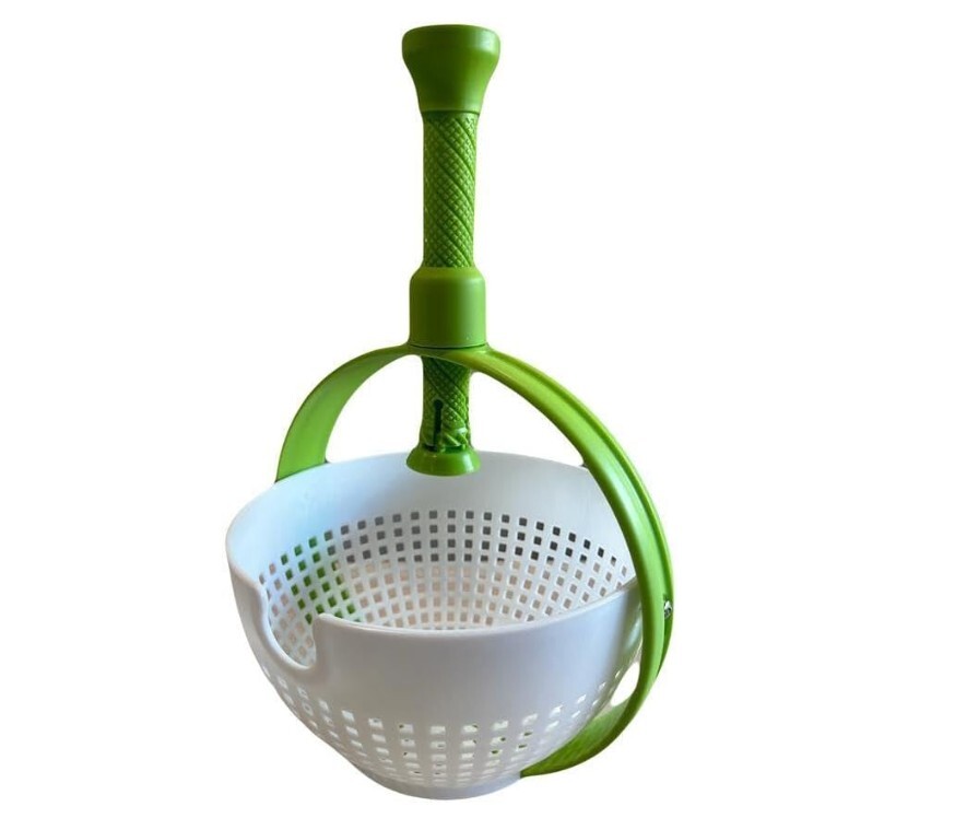 Fruit & Vegetable Tools Salad spinner with colander Salad large plastic manual gallery