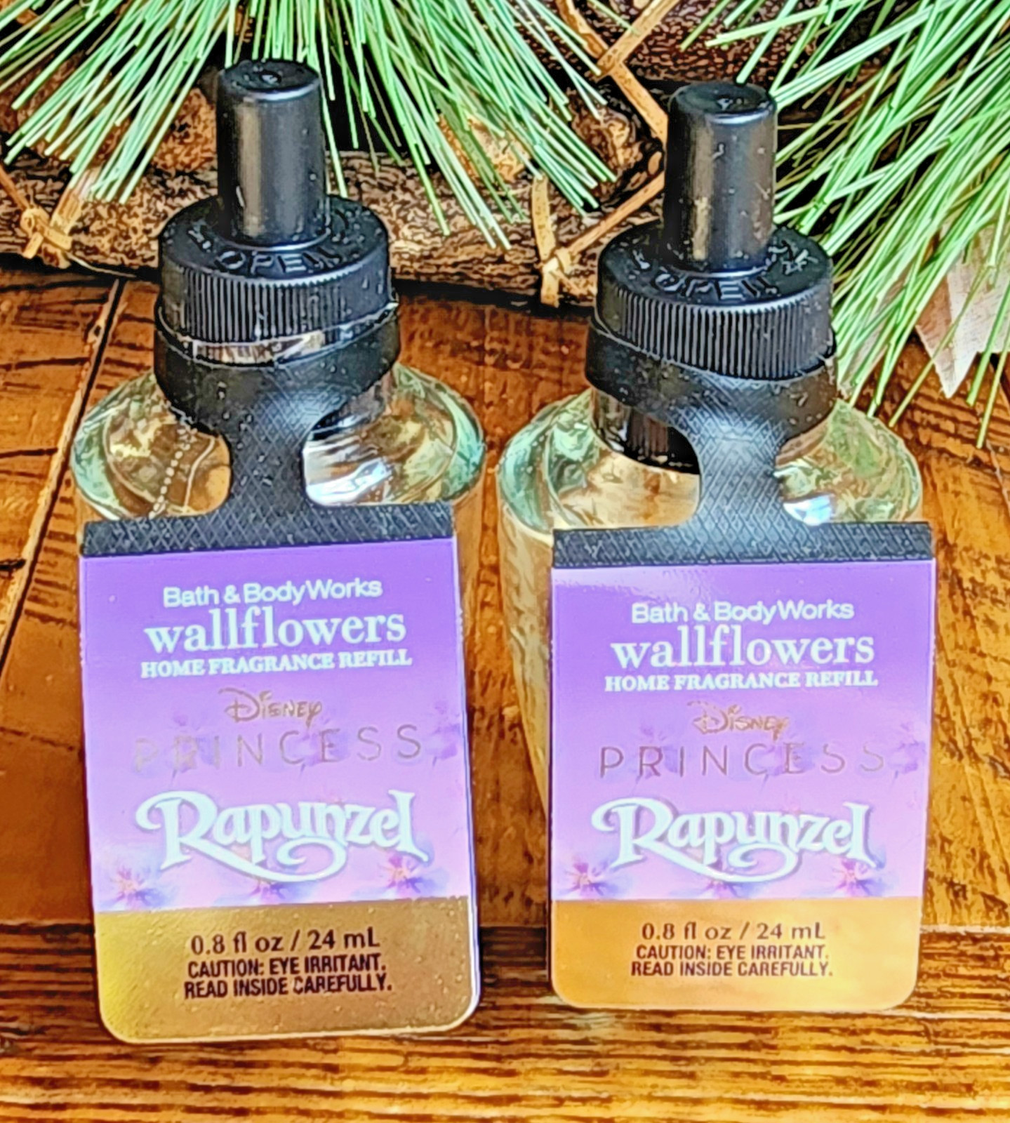 2Pc 2026🏰DISNEY PRINCESS💜RAPUNZEL~Bath & Body ~WALLFLOWER REFILL~SHIP FREE gallery