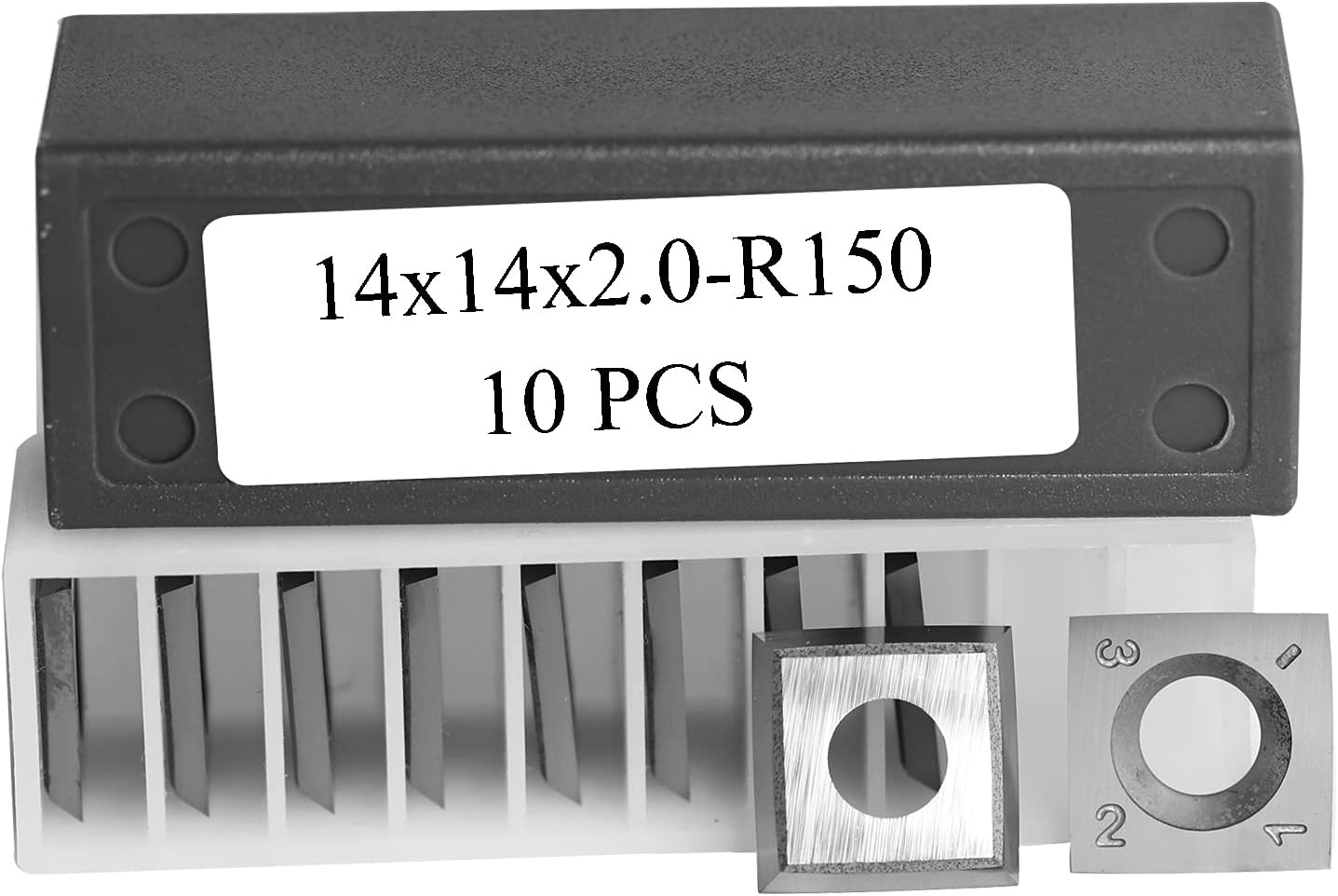 Square 14mm Carbide Inserts Cutters Knives Replacement 14 x 14 x 2mm -R150 gallery