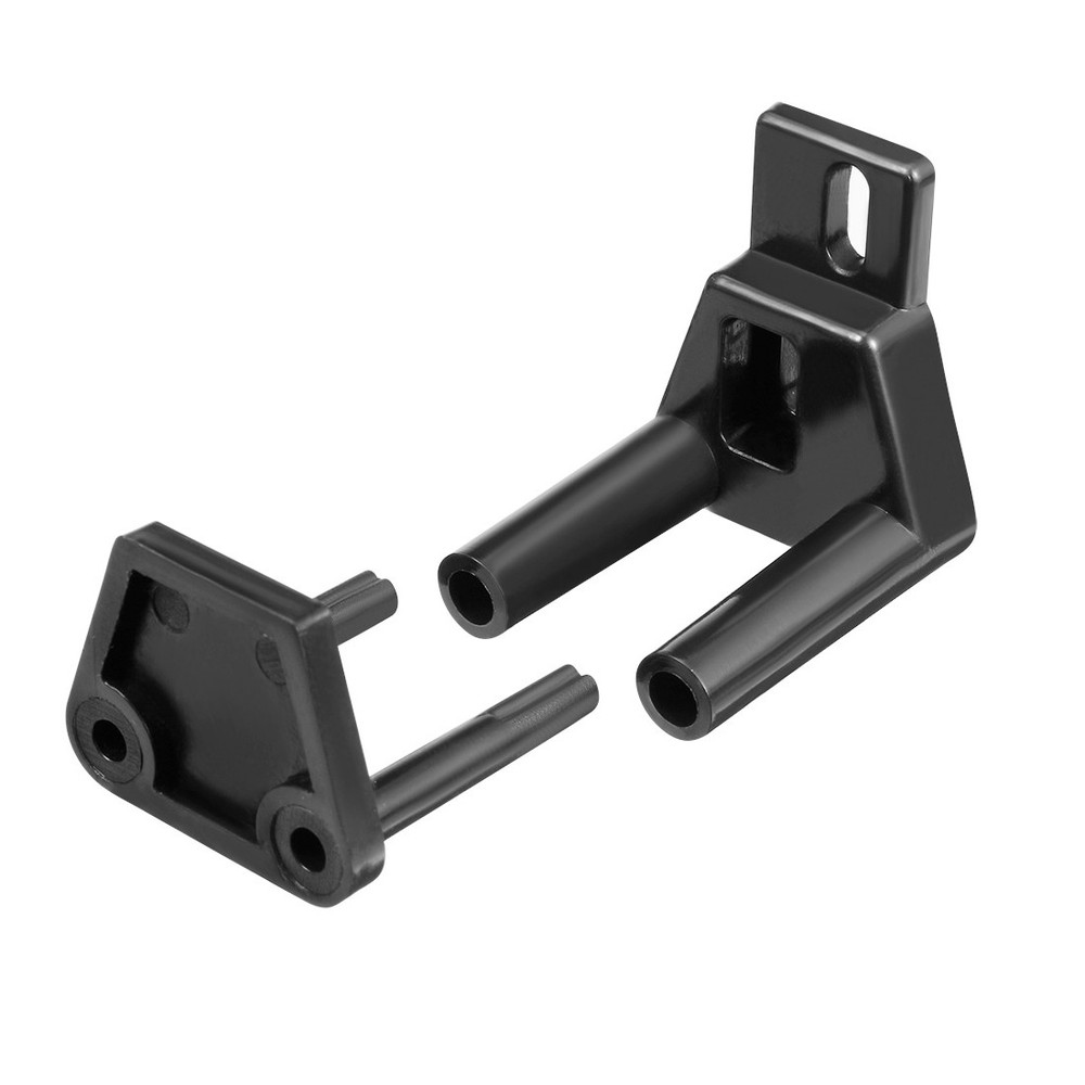 Adjustable Wall Mount Door Floor Guide Plastic 2PCS