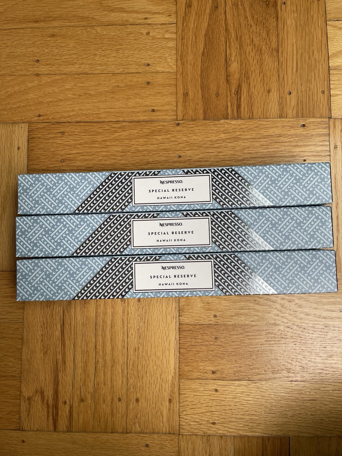 NIB Nespresso Original Line Special Reserve HAWAII KONA 3 Sleeves NEW gallery