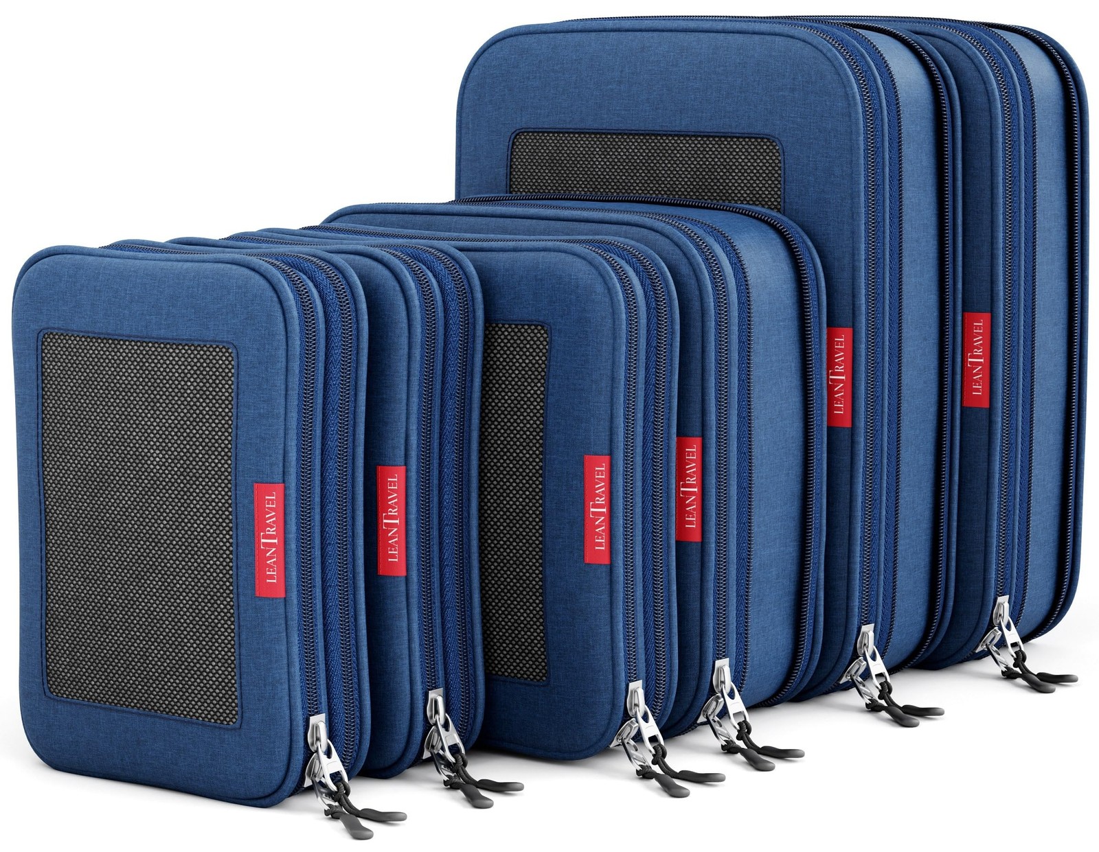 LeanTravel Premium Compression Packing Cubes for Travel - Luggage Organizers ... gallery