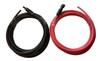 Pair Black+Red wires, Solar Panel wire 8 AWG with 2 Connectors,PT, UL listed gallery