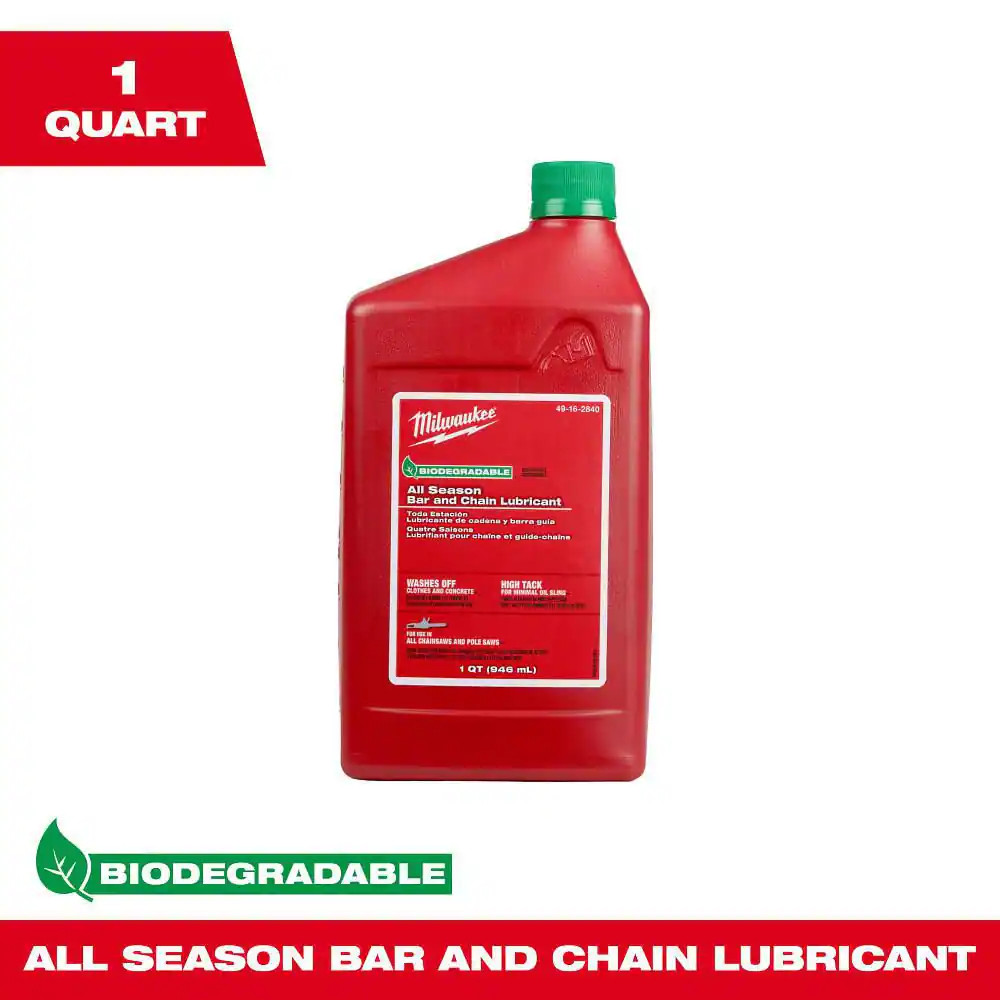 1 Quart Biodegradable All Season Bar and Chain Oil Lubricant gallery
