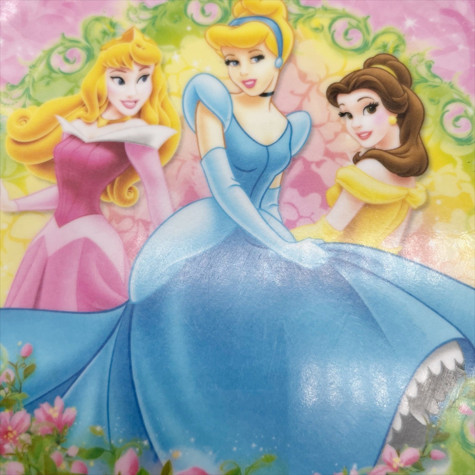 Disney Princess Aurora, Cinderella, Belle Snack Plate by Zak! Designs gallery