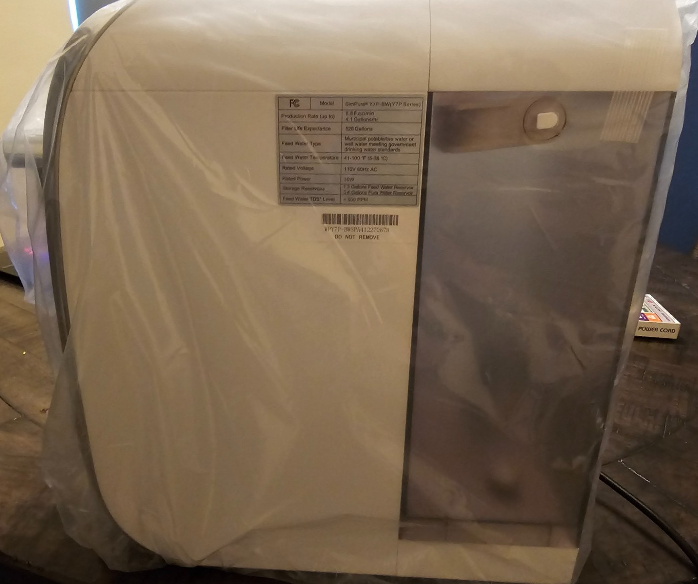 Home RO Countertop Reverse Osmosis Water Filter System Filtration Dispenser gallery