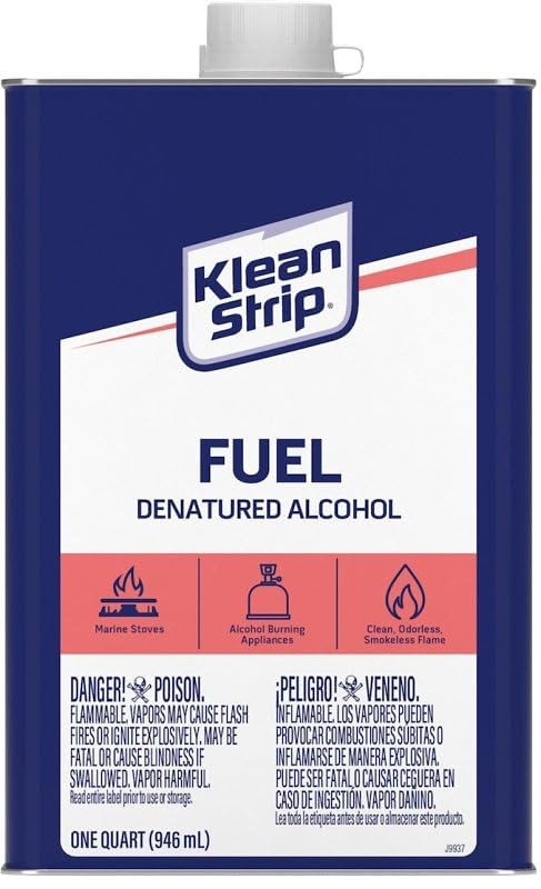 Klean-Strip QSL26 Denatured Alcohol, 1-Quart Standard, Original version gallery