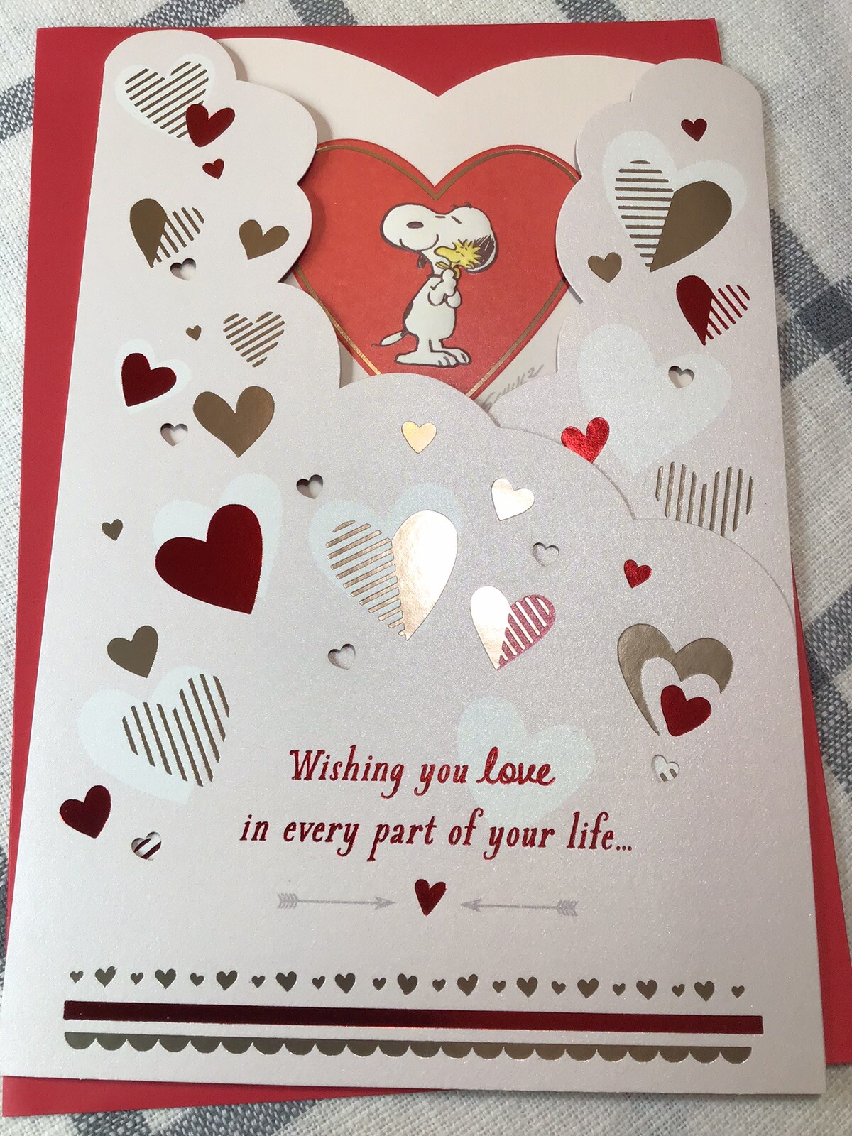 SOMEONE SPECIAL Hallmark Happy Valentine’s Day Card SNOOPY Peanuts Family Friend gallery