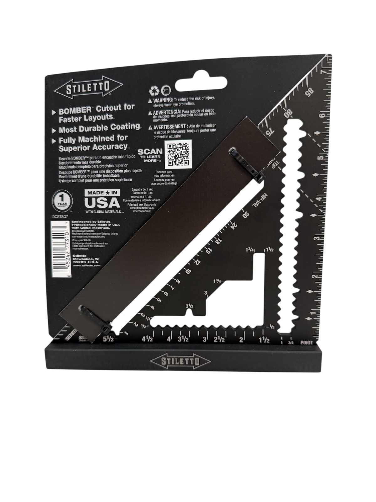 Stiletto STSQ7 7 inch Carpenter Square gallery