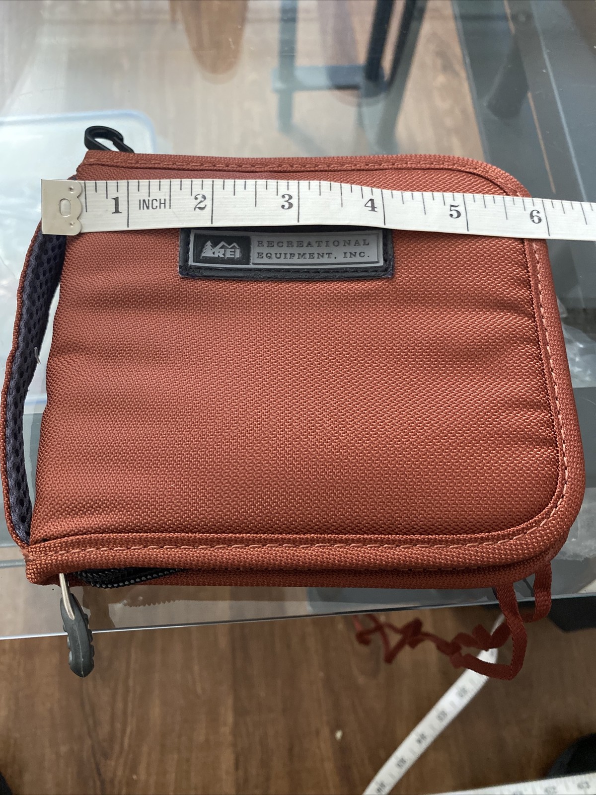 REI Rust-Orange Travel Bag Small 4