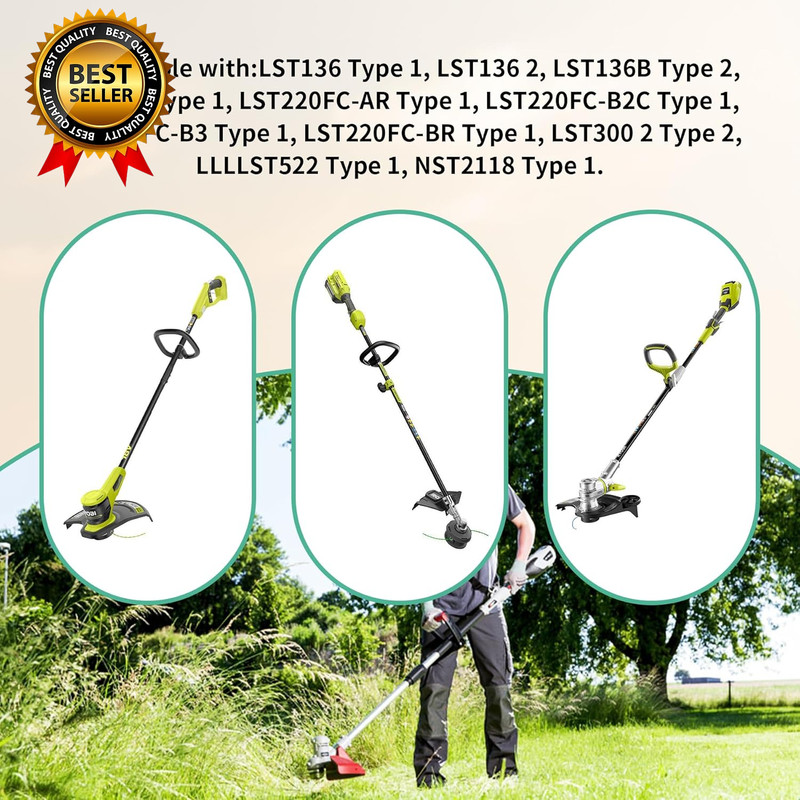 4-Pack 90567077 Trimmer Replacement Lever Assembly for Black&Decker NST2118 LST2 gallery
