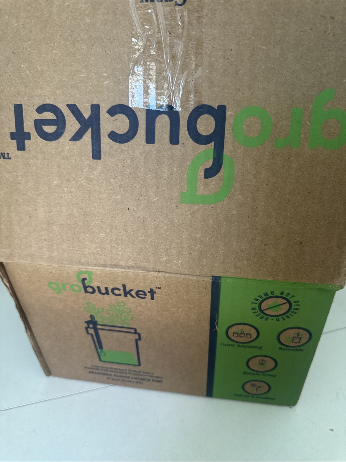 Grobucket Self Watering Kit For 5 Gallon Buckets Portable Gardening Solution gallery