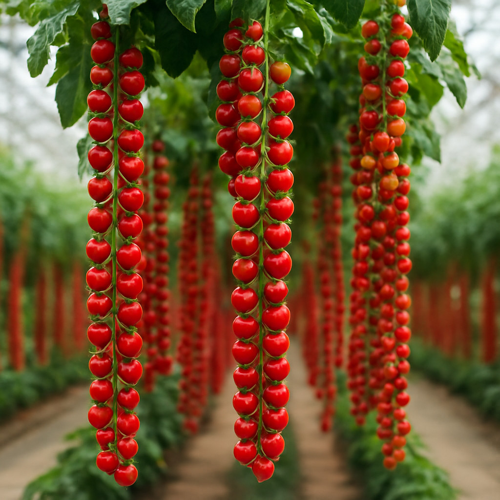 🍅 150+ WATERFALL CHERRY TOMATO SEEDS | ULTRA SWEET • RARE • NON-GMO | FREE SHIP gallery