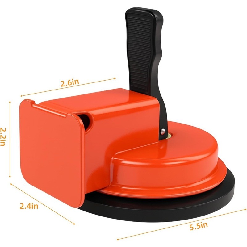 Floor Gap Fixer Tool with Suction Cup for Hardwood-Laminate and Vinyl Flooring gallery