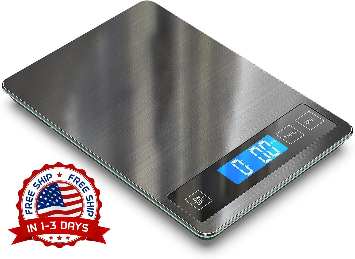 Bascula Electronica De Precios Para Uso Comercial Acero Inoxidable 22Lbs Digital gallery