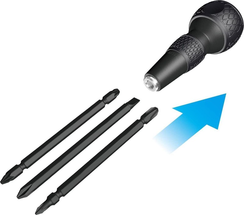 VESSEL Ball Grip Screwdriver Set Interchangeable Metric Motorcycle Drivers JIS gallery