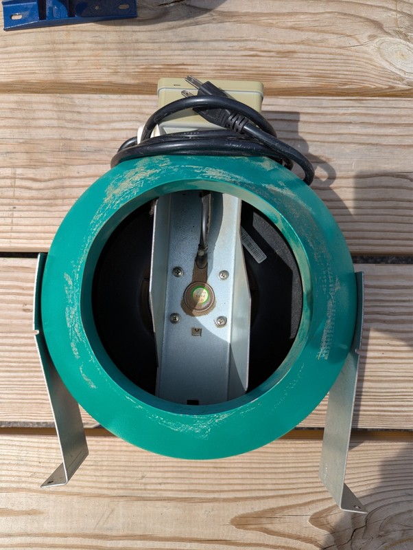 USED Hydrofarm ACDF6 Active Air 6" Inline 400 CFM Exhaust Duct Fan gallery