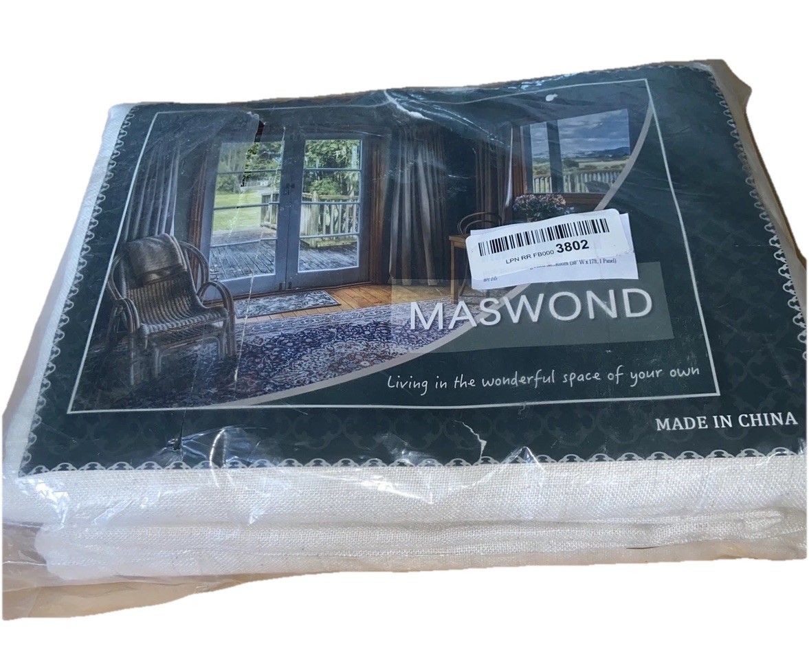 Maswond curtain 50”x70ft Panel Extra Long 1 Panel gallery