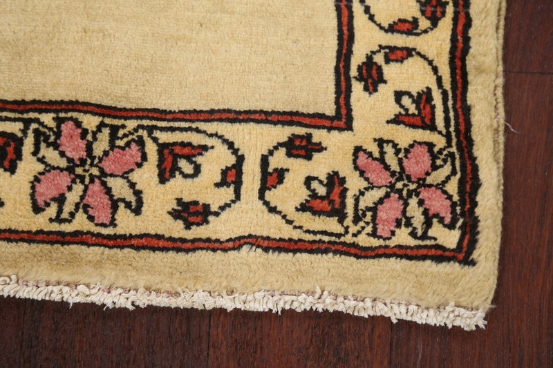 Bordered Modern Gabbeh Kashkoli Oriental Rug 2x3 Wool Handmade Carpet gallery