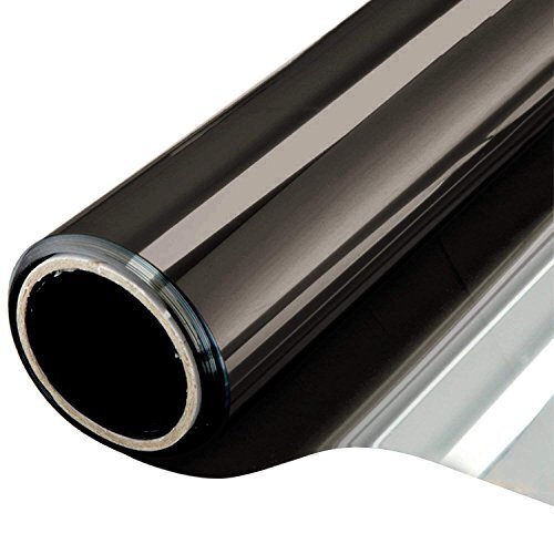 1 Way Mirror Window Film Daytime Privacy Heat Control Film, Non-Adhesive, 6 Mil gallery