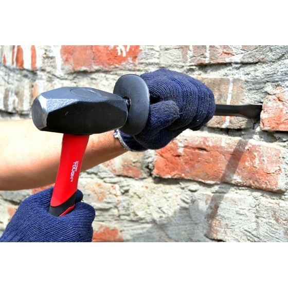Hyper Tough 2.5 lb Small Sledge Hammer, Fiberglass Handle with Comfort Grip gallery