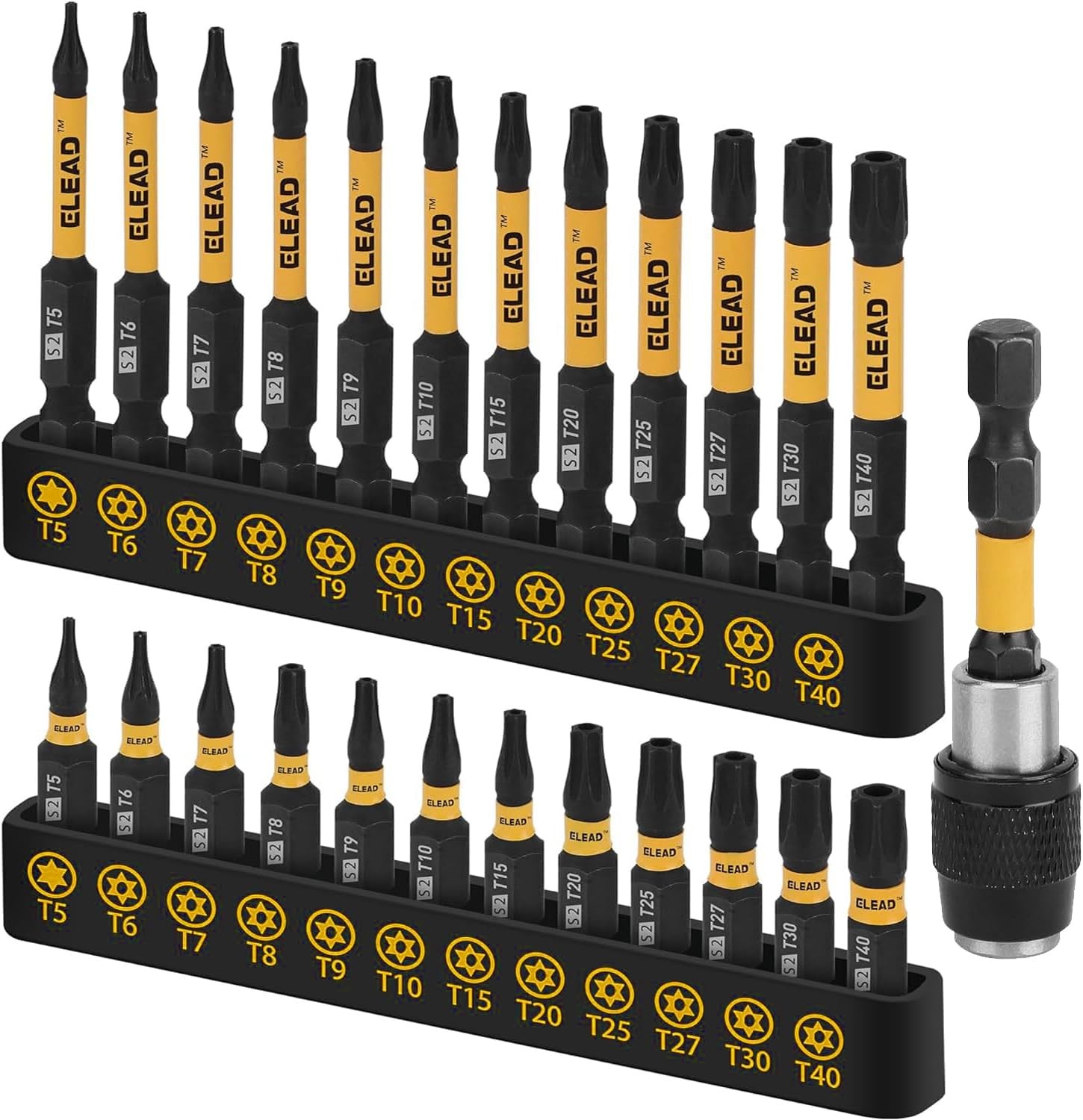 Tamper Proof Torx Bit Set: 25 Pieces T5-T40 Torx Security Bits Set | Torque Star gallery