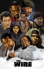 BB4571 The Wire Show By David Simon 2002 Artwork Movie Poster 11×17