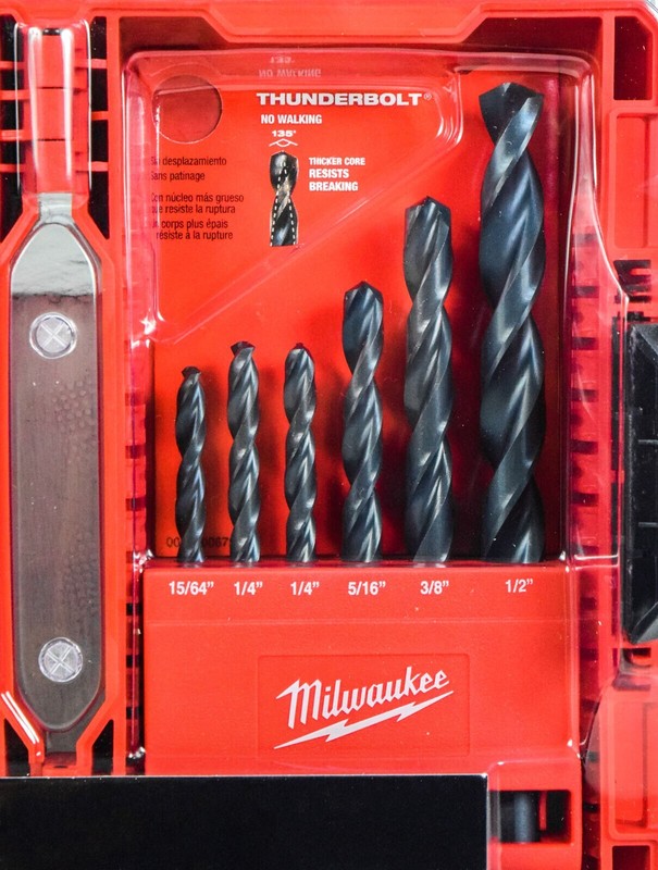 Milwaukee Thunderbolt Black Oxide Drill Bits - 21-Pc. Set, Model# 48-89-2801 gallery