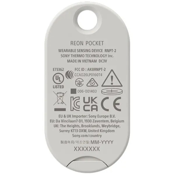 Sony REON POCKET TAG 2 RNPT-2 Wearable Sensor Bluetooth 2026 NEW Model gallery
