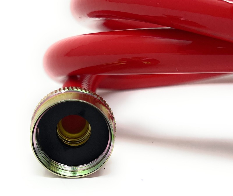 Red and Blue Coded Washer Machine Hot and Cold Water Supply Line Rubber 6FT gallery