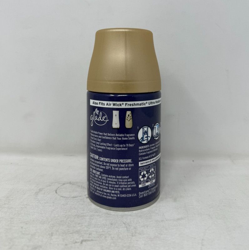6 Pack - Glade Automatic Spray Air Freshener Refills, Embers & Sandalwood, 6.2oz gallery