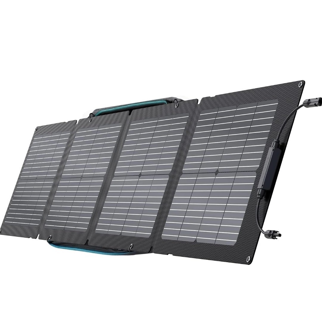 EcoFlow 110W Portable Solar Panel Kit IP68 Waterproof Foldable with Carry Case gallery