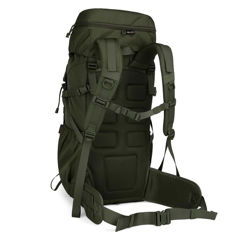 Mardingtop 50L Hiking Survival Backpack,Backpacking Backpack with Rain Cover ... 2