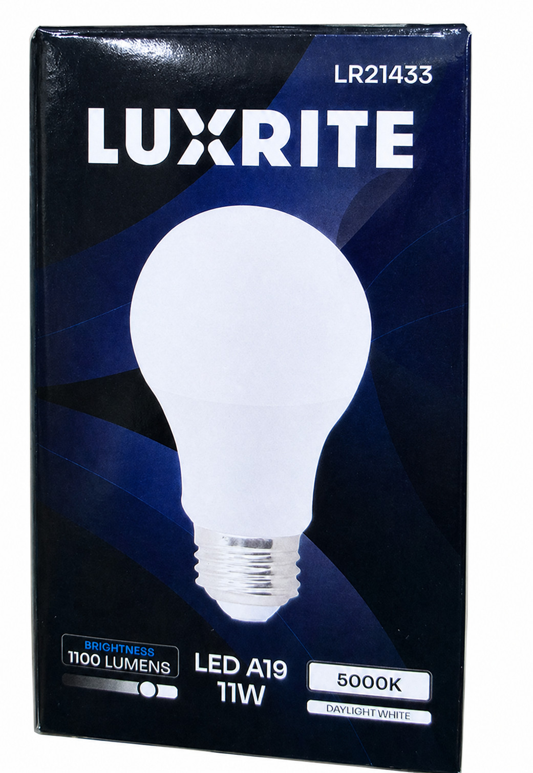 Luxrite LR21433 11W A19 LED Bulb, 5000K Bright White, 1100 Lumens, E26 Standard gallery