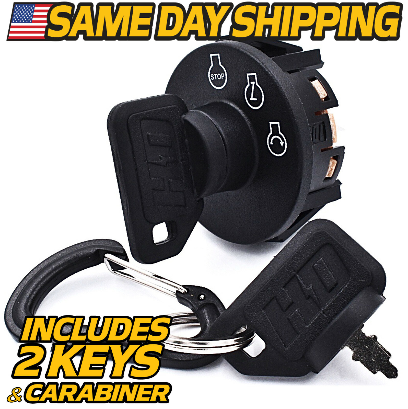 Ignition Switch fits Toro TimeCutter SS4225 SS4235 SS4250 SS4260 SS5000 2key gallery