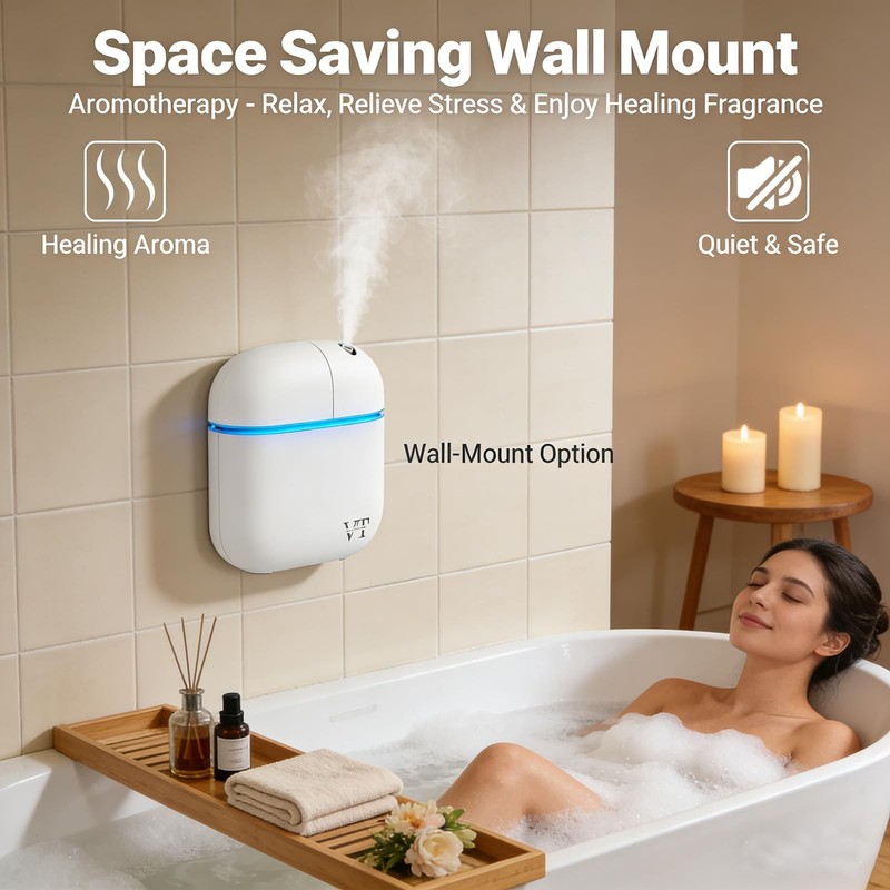 Waterless Essential Oil Diffuser 3000 Sq.Ft,Home Hotel Office Use,Cold Air Sc... gallery