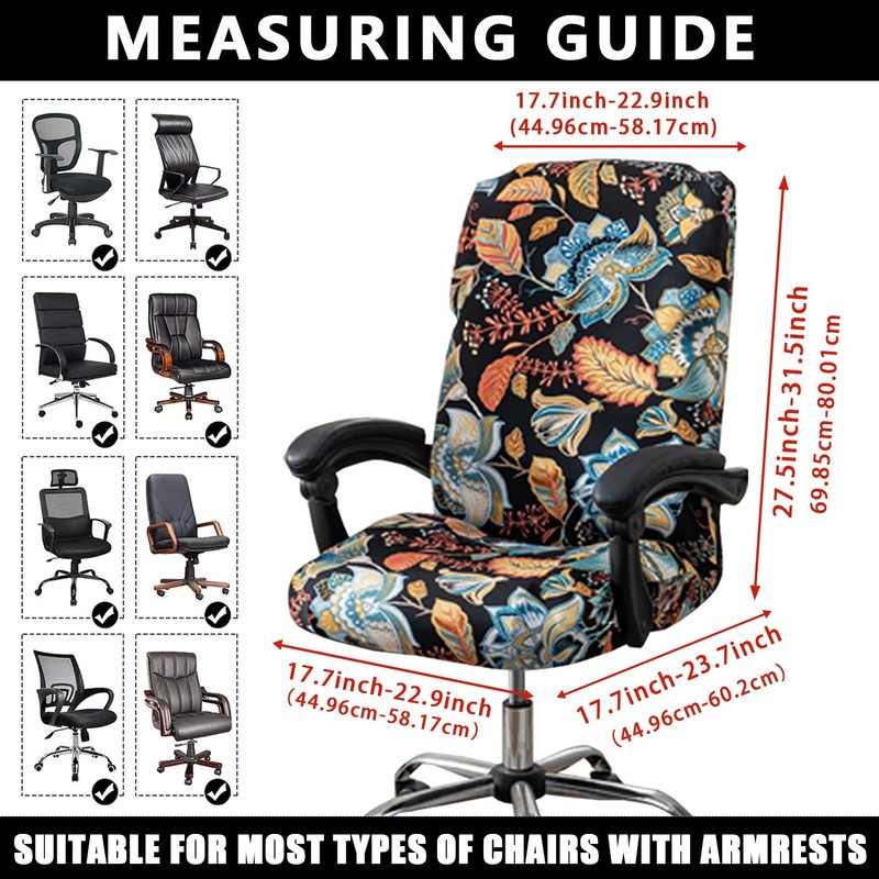Universal suitable for stretch printing computer office chair cover protection gallery