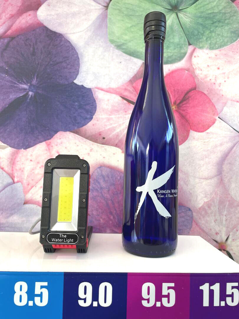 TESTER WATER PH KANGEN ALKALINE ELECTROLYTE LIGHT - USB LED - RED COLOR gallery