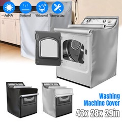 Washing Machine Cover Waterproof Washer Cover Fit For Front Load Washer/ Dryer