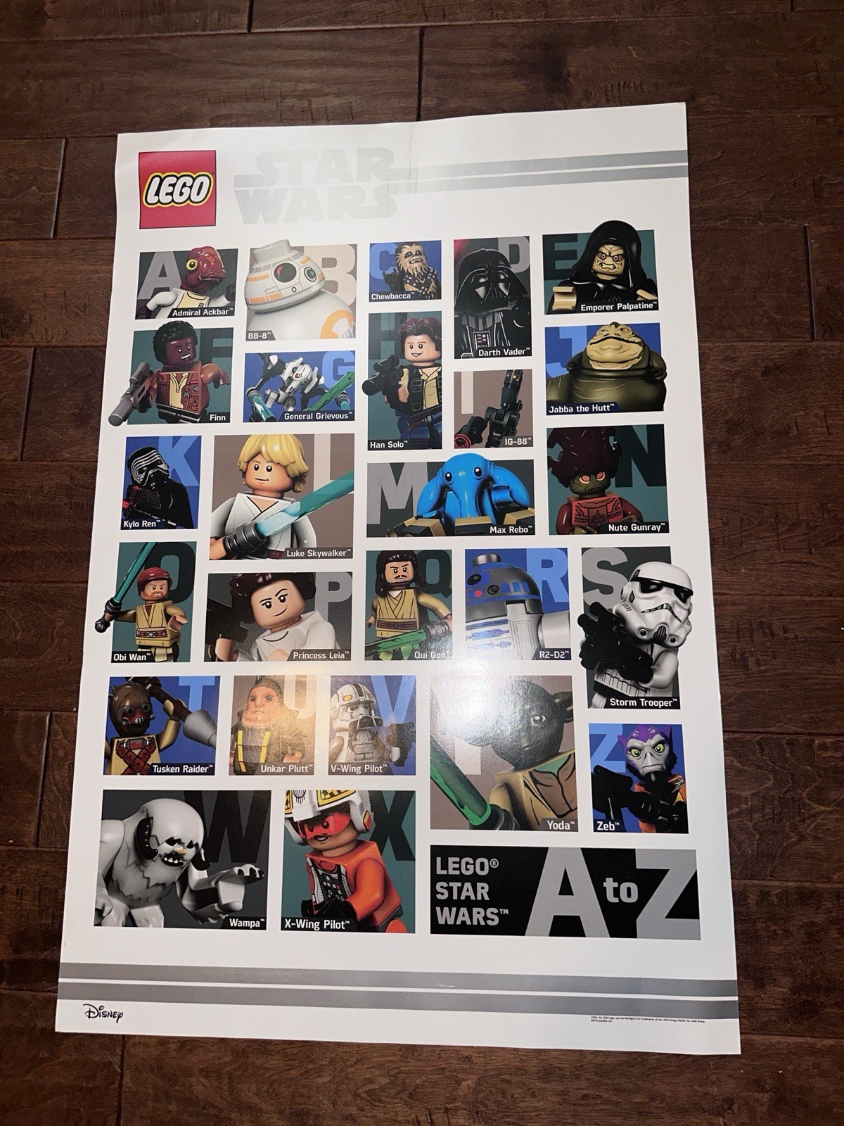 LEGO STAR WARS 36" x 24" DOUBLE-SIDED POSTER 20 Years 1999-2019 gallery