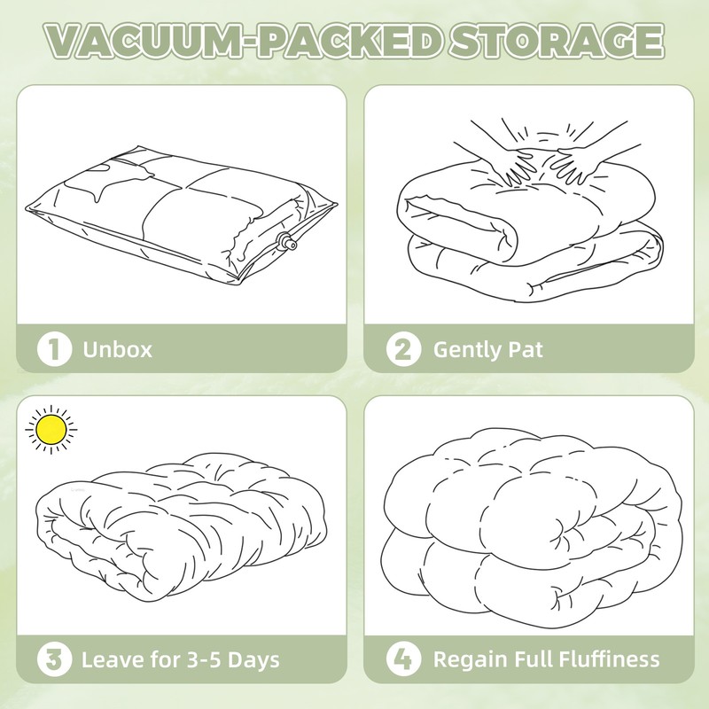 Reversible Super Thick Winter Comforter Plush Down Alternative Quilted Comforter gallery