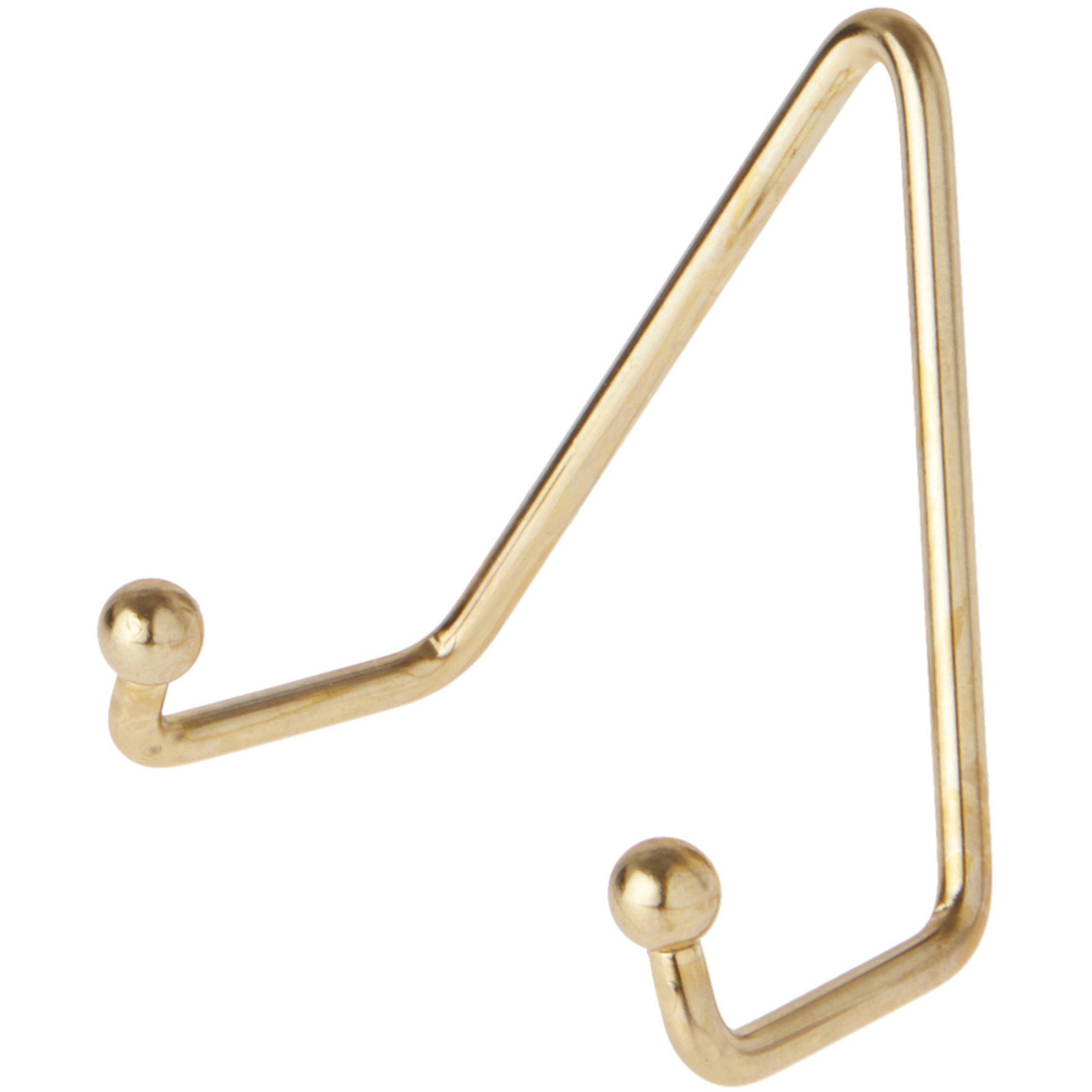 Bard's Shiny Gold Wall Mountable Hanger, 3.5" x 3.25" x 1.75" (Plates 3.5" - 5") gallery